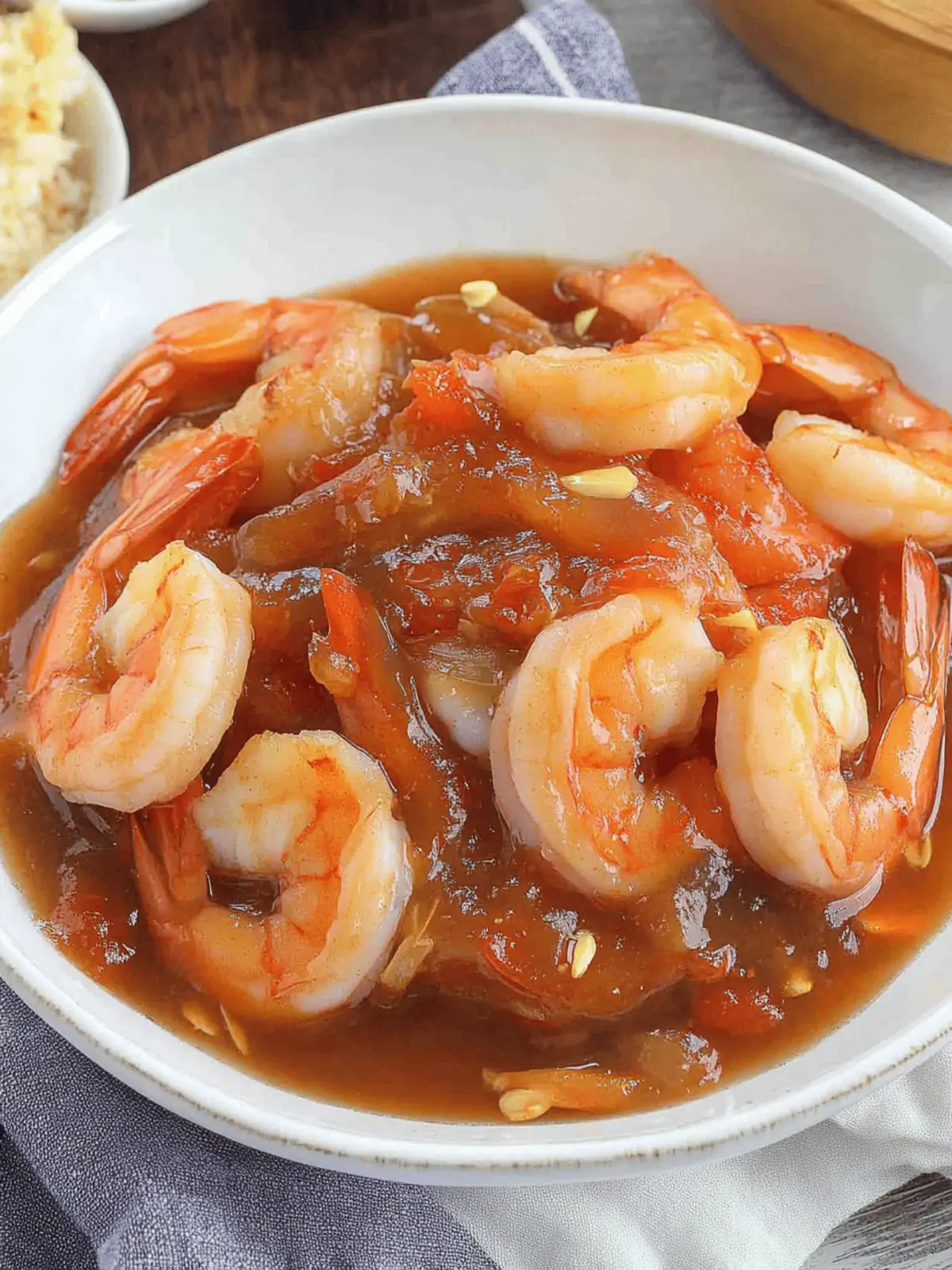 Shrimp with Oyster Sauce