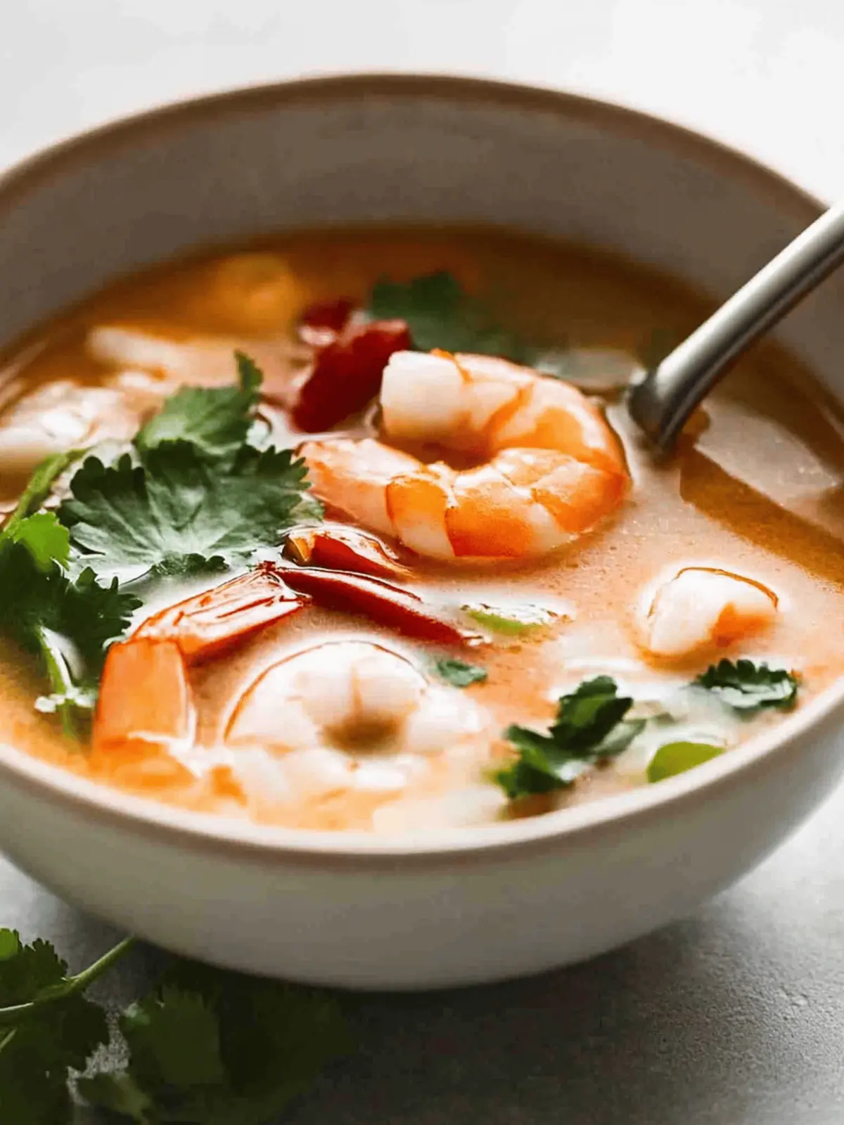 Tom Yum Soup (Thai soup)