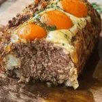 Hungarian stuffed meatloaf (Stefánia vagdalt)