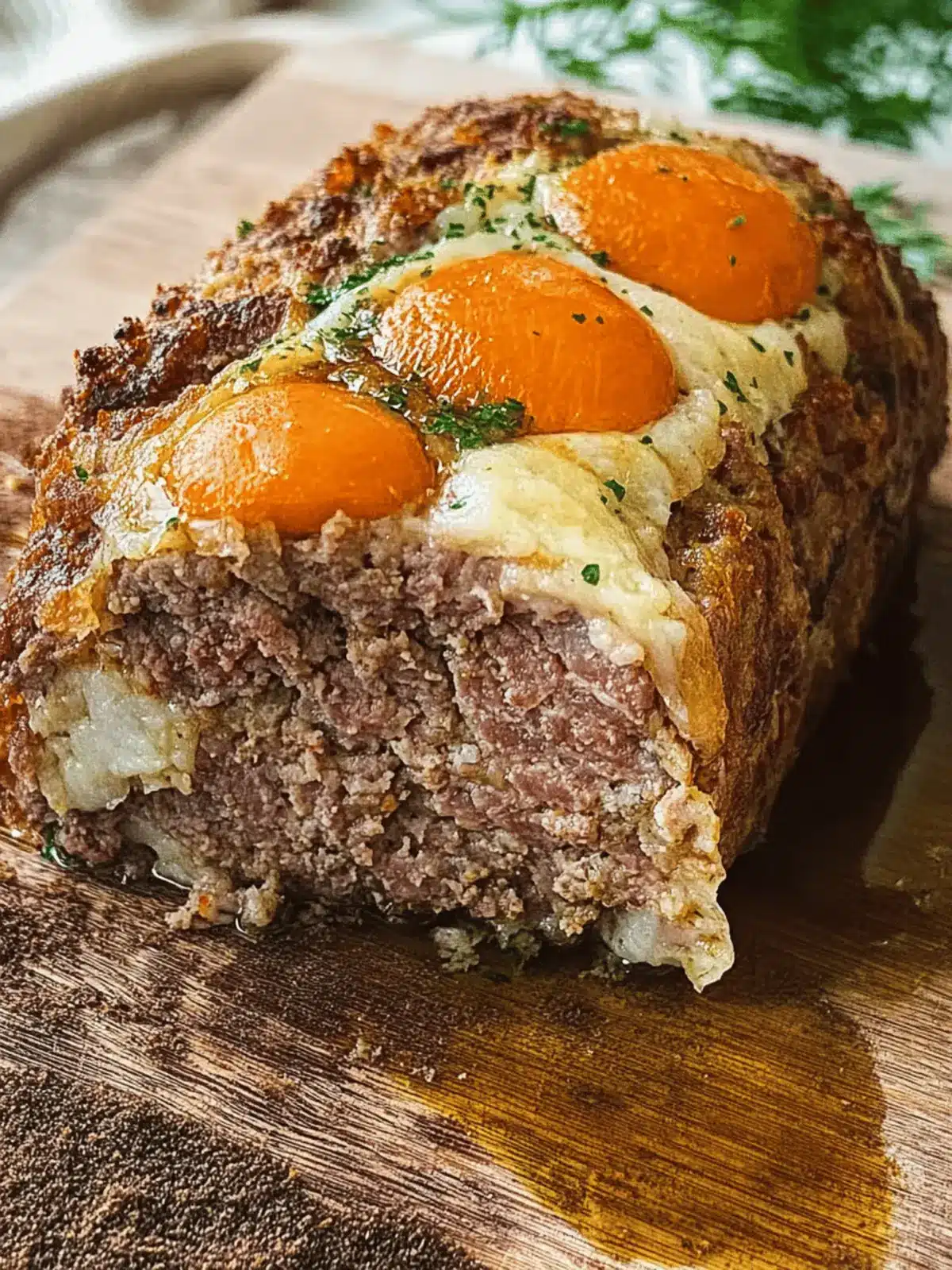 Hungarian stuffed meatloaf (Stefánia vagdalt)