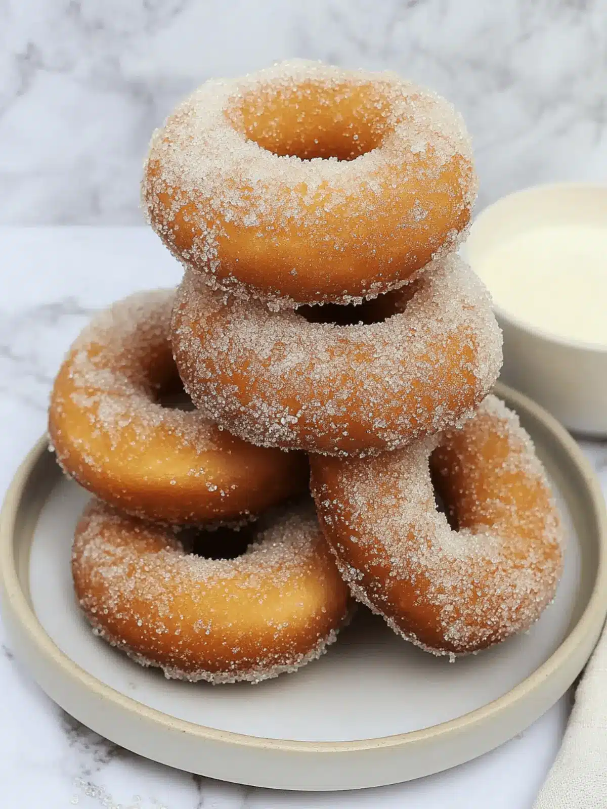 Italian Sugar Doughnuts
