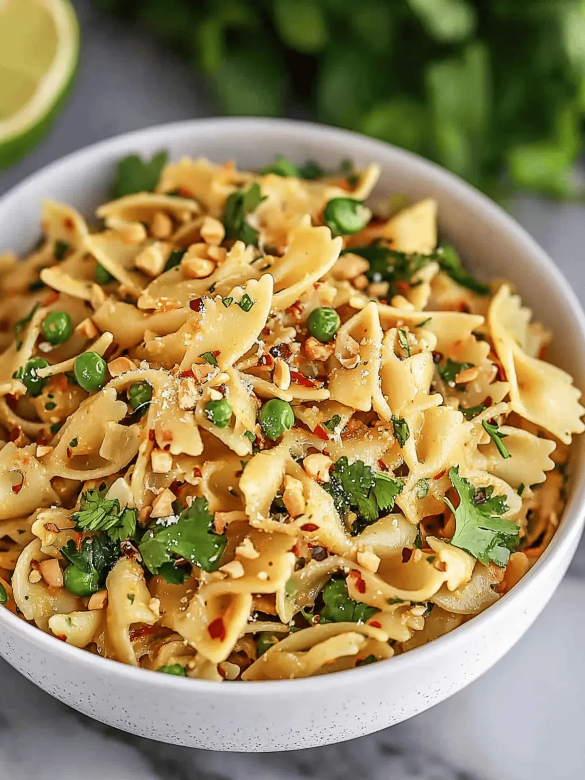 Spicy Thai Pasta Salad
