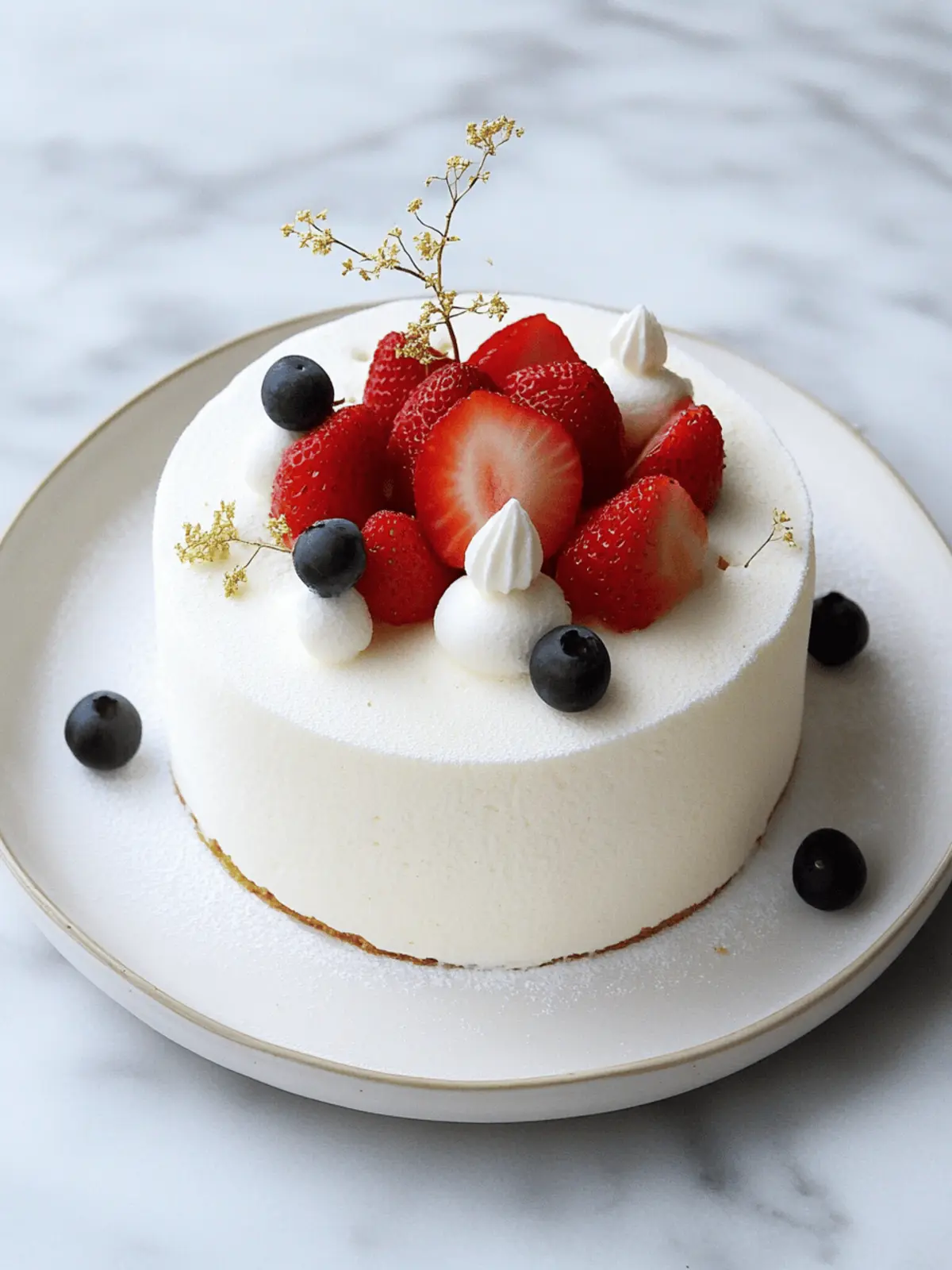 Japanese Strawberry Shortcake (spiral version)