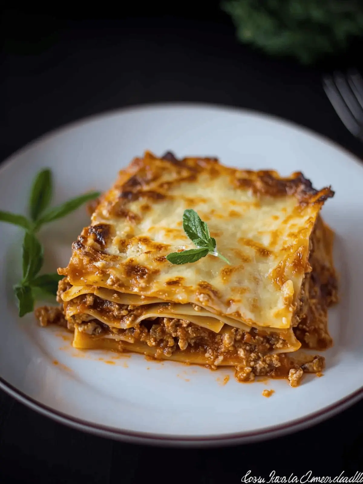 Christmas Lasagna