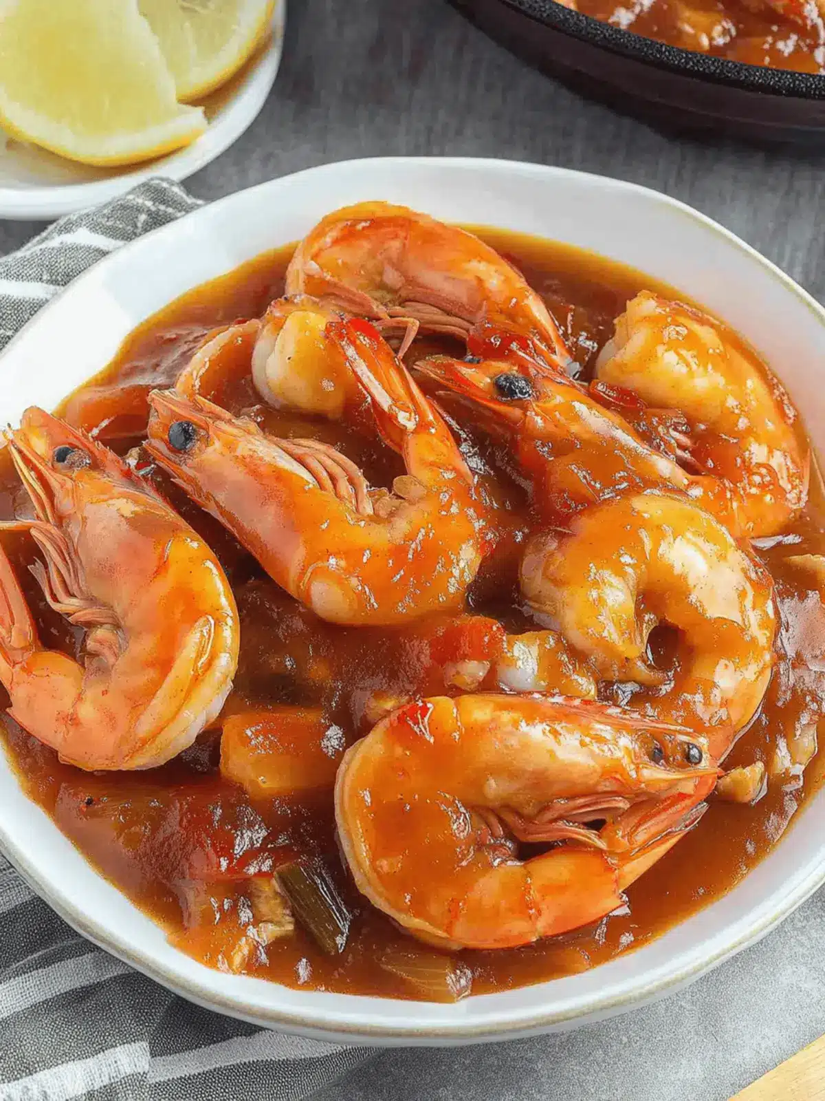 Shrimp with Oyster Sauce