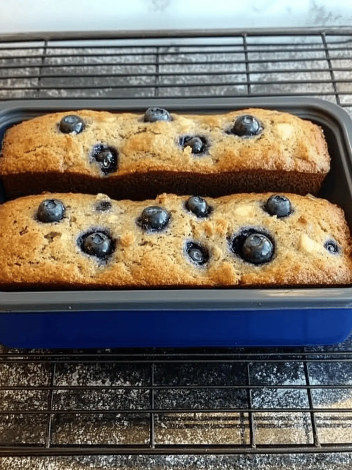 Mini Blueberry Banana Bread
