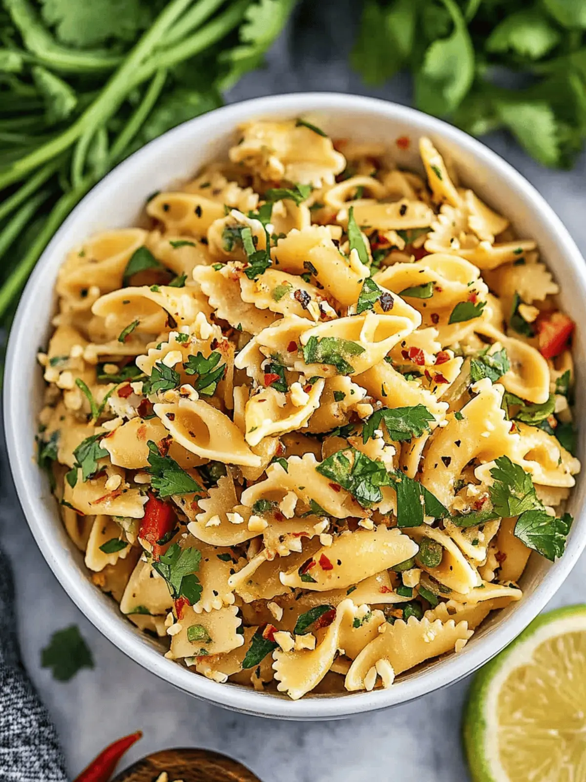 Spicy Thai Pasta Salad