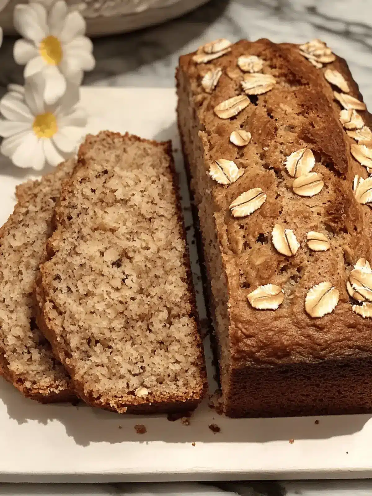 Oatmeal Banana Bread