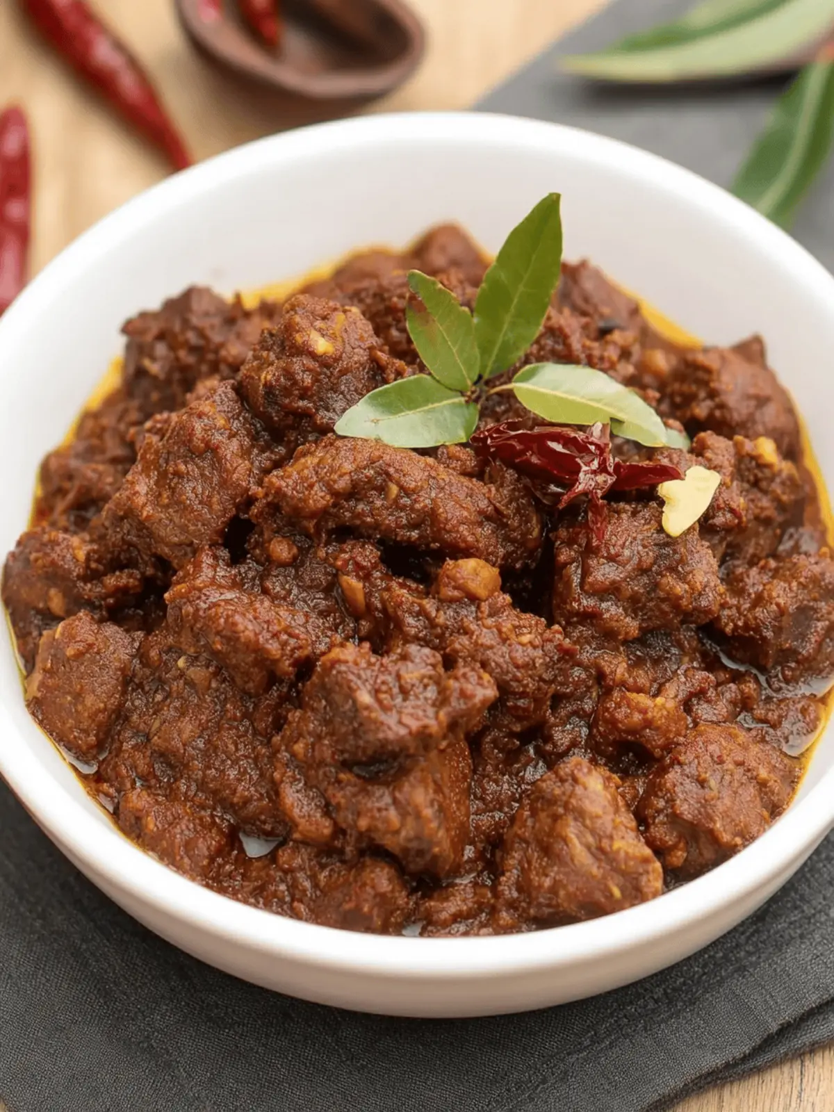 Mutton Varuval Recipe with a Malaysian-Indian Touch