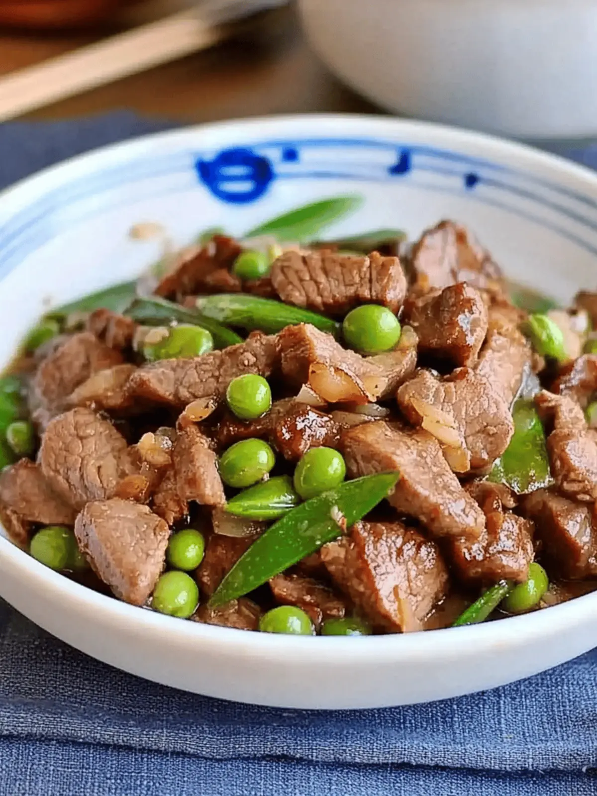 Lamb and Fava Bean Stir-Fr