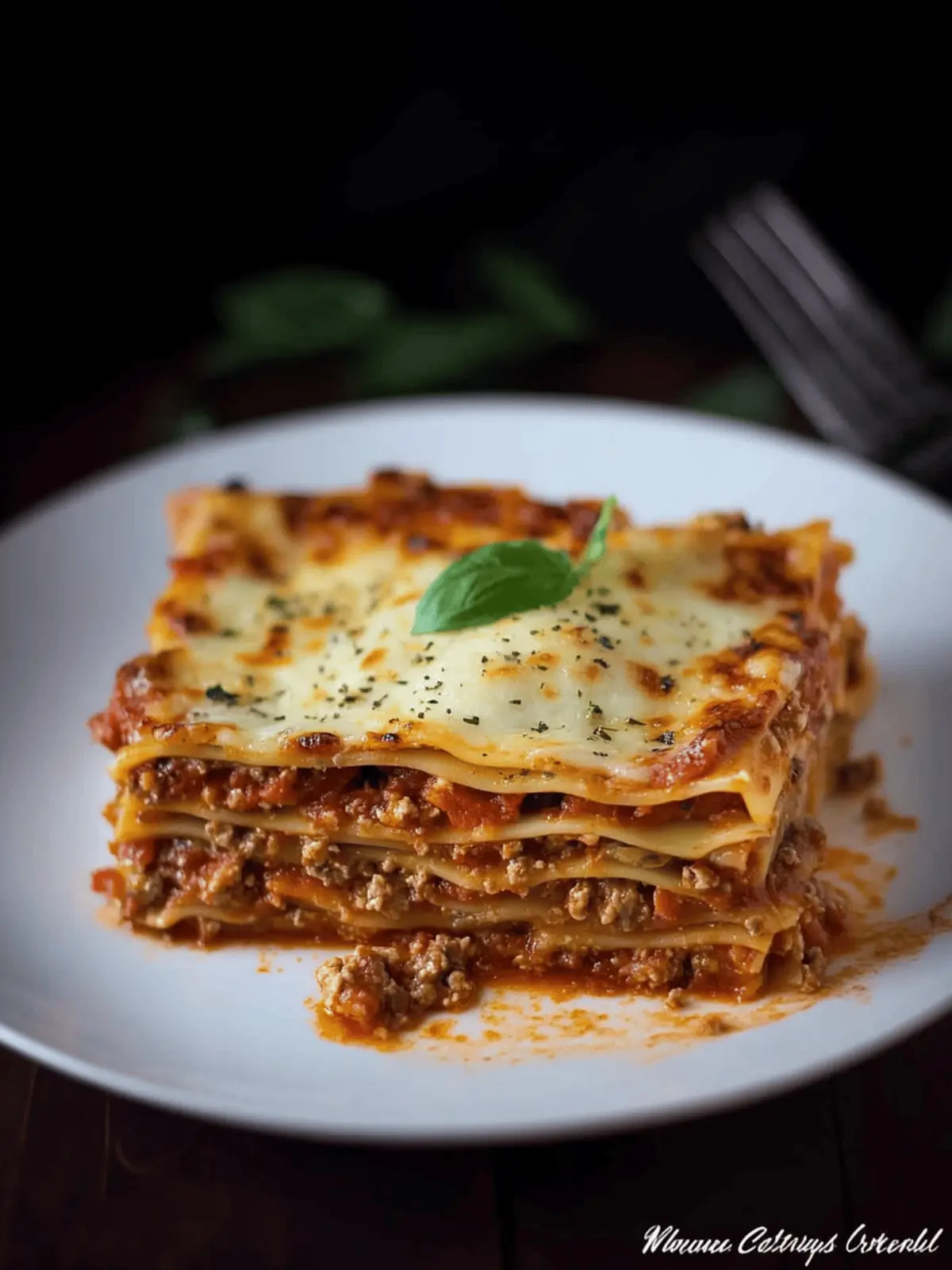 Christmas Lasagna