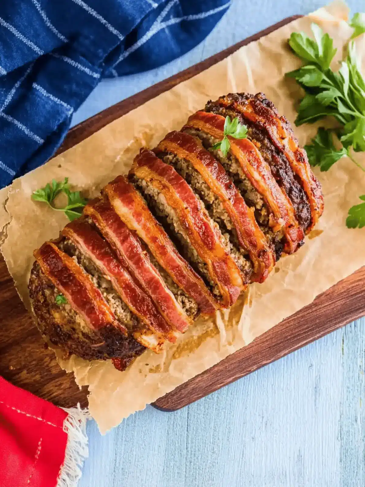 Bacon Wrapped Meatloaf