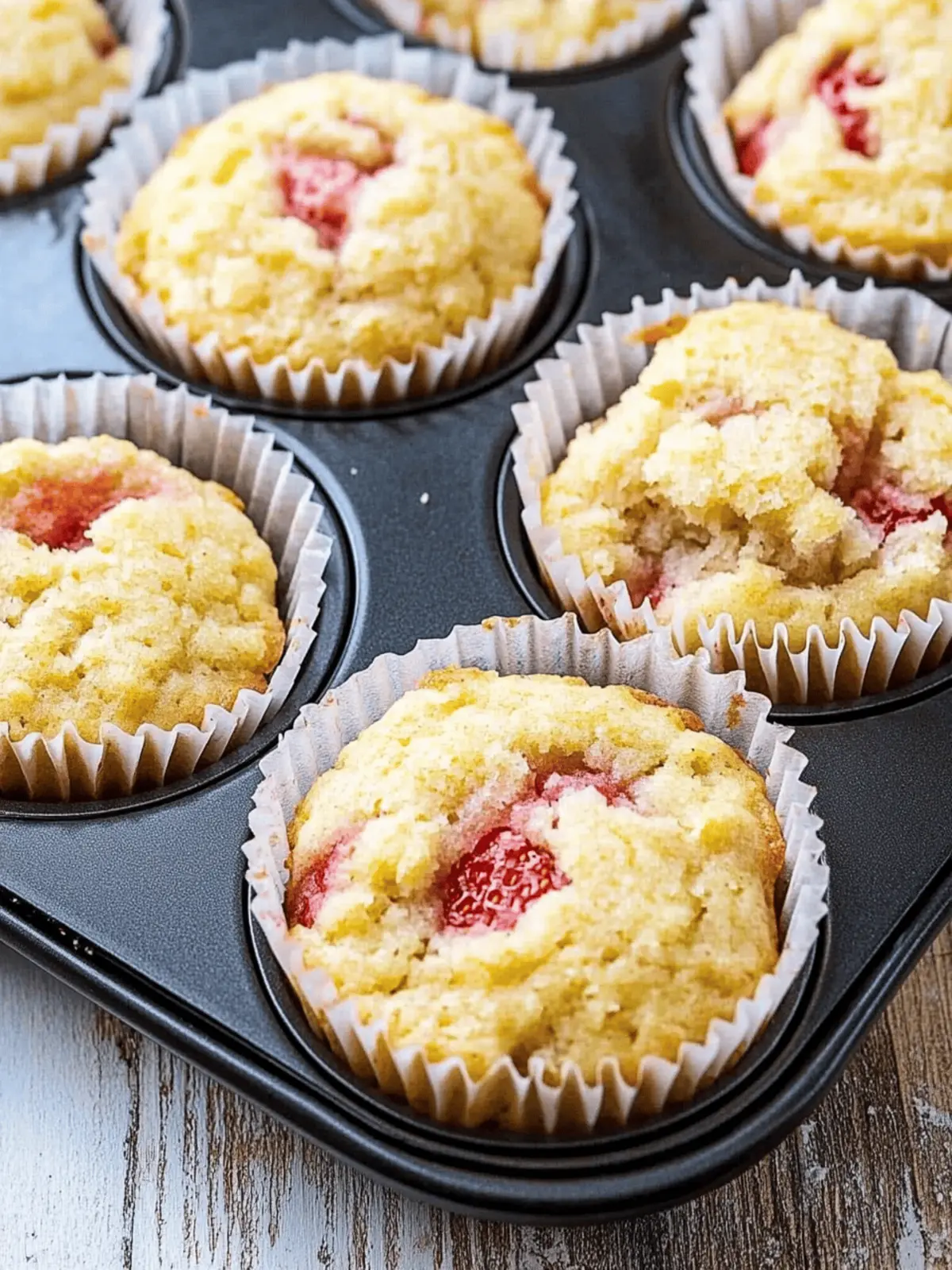 Keto Strawberry Muffins