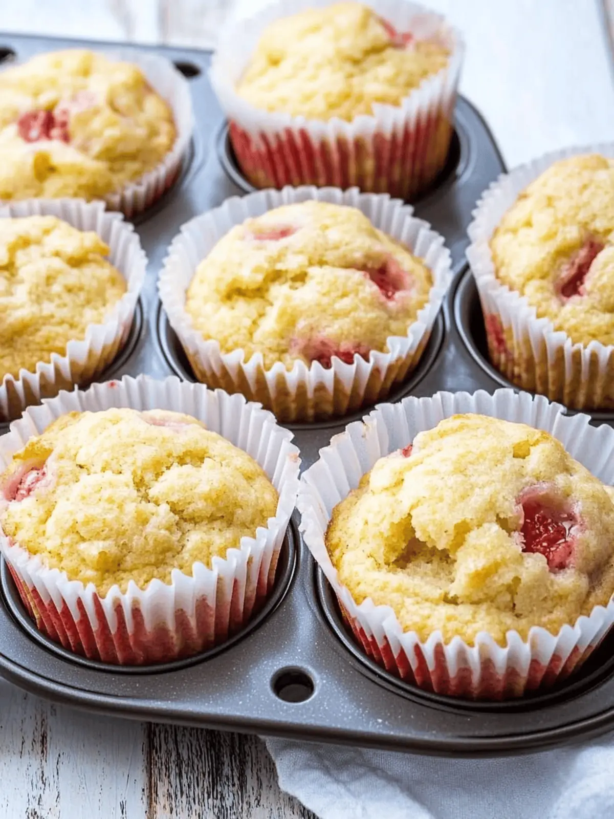 Keto Strawberry Muffins