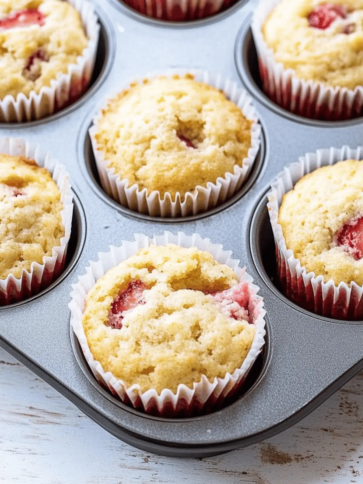 Keto Strawberry Muffins