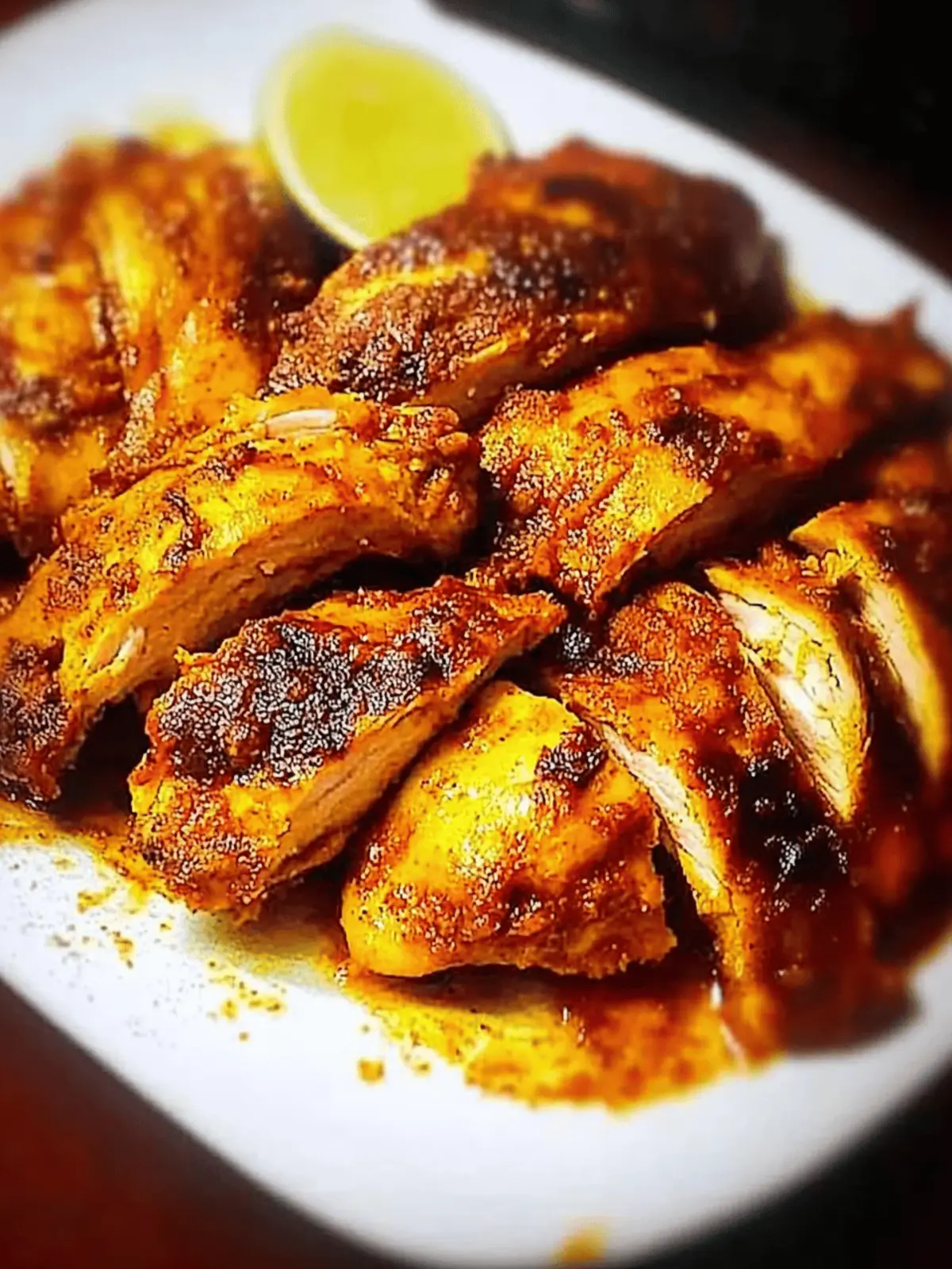 Spicy Indian Baked Chicken Masaledar Murghi