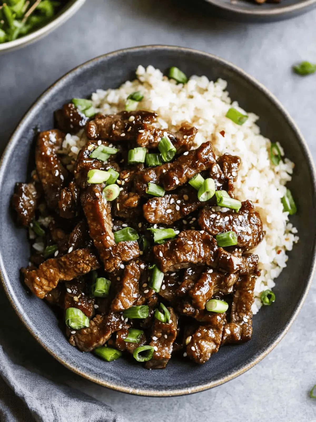 Mongolian Beef