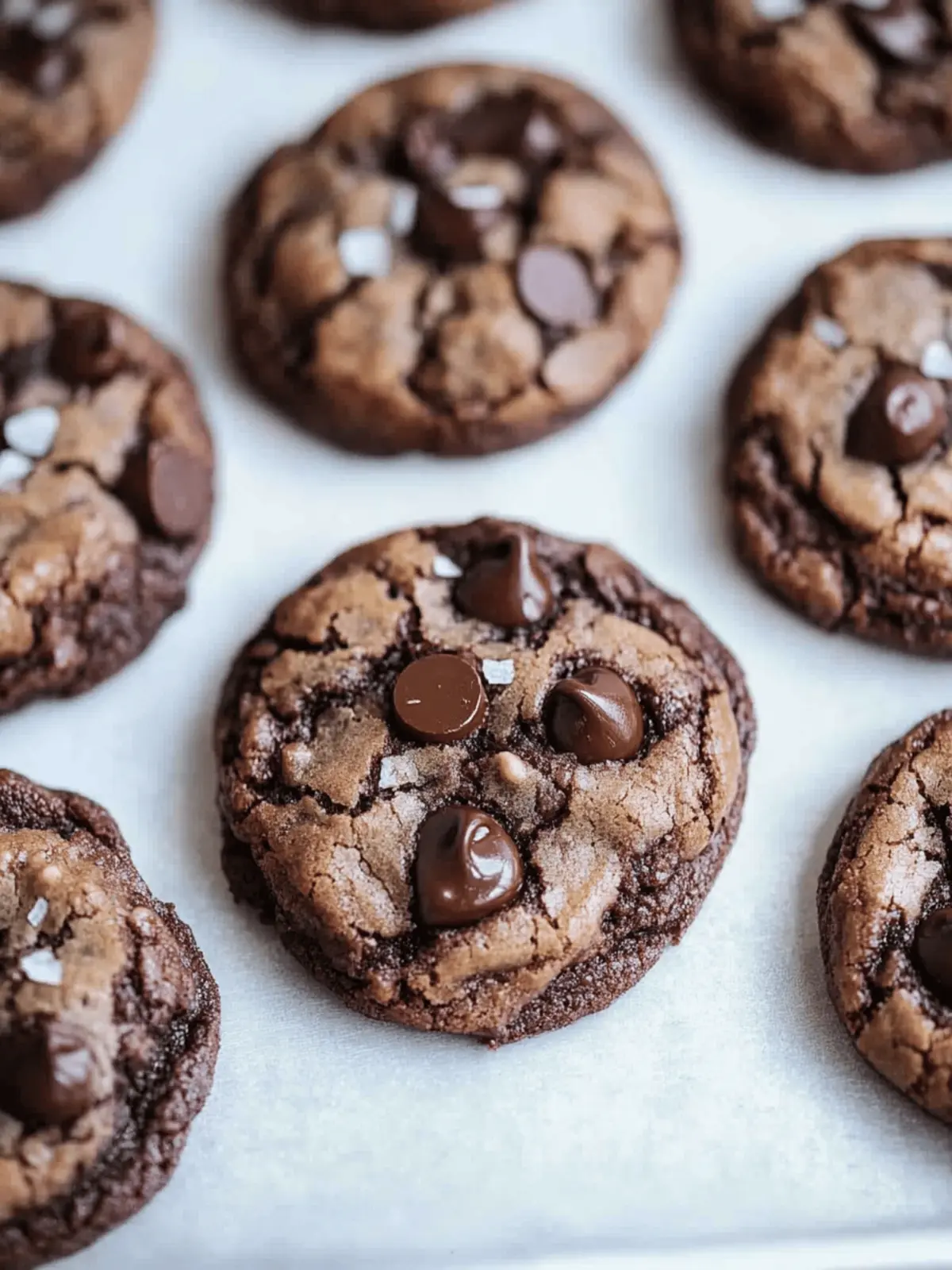 Triple Chocolate Chip Cookies
