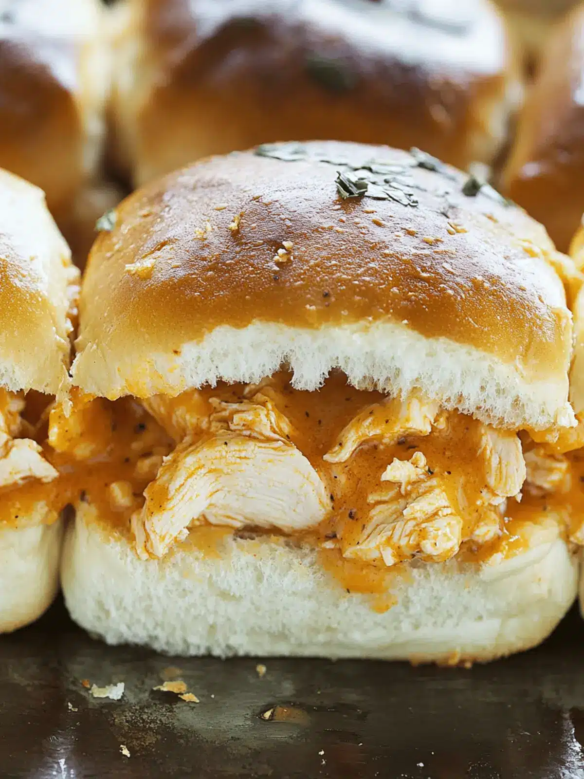 Buffalo Chicken Sliders