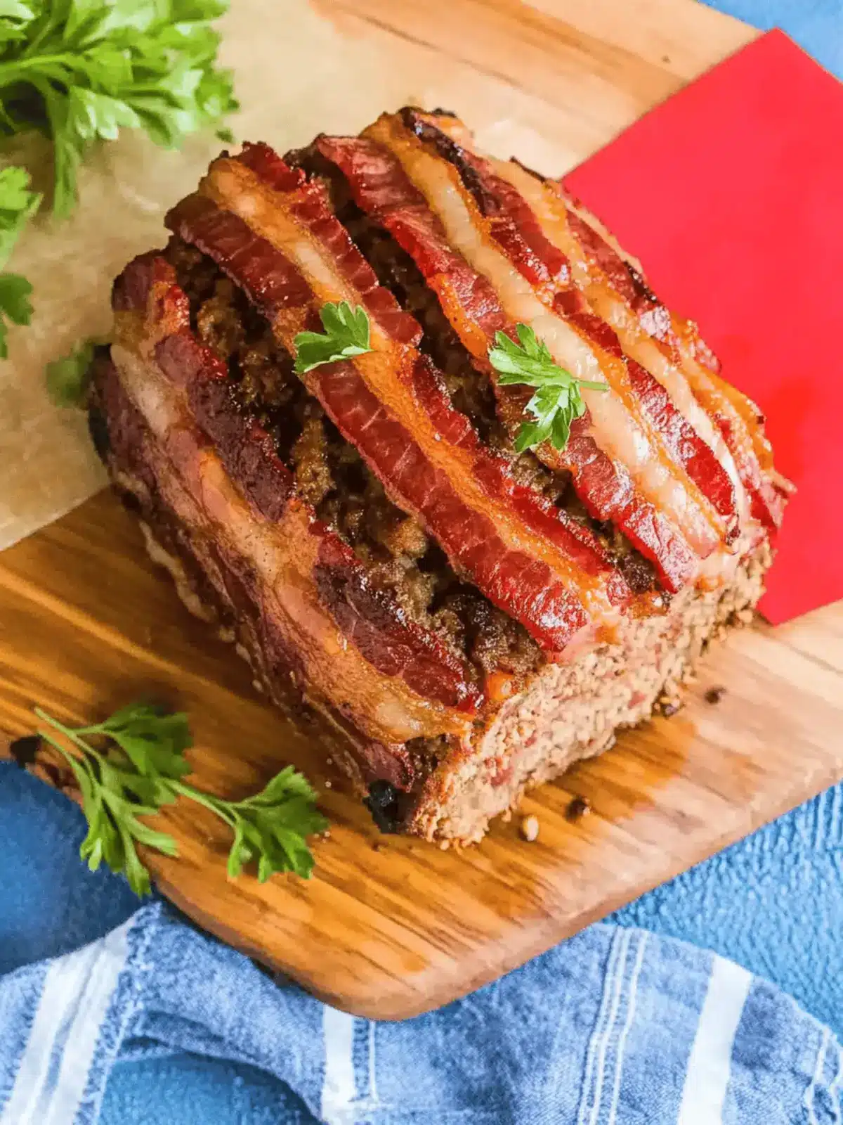 Bacon Wrapped Meatloaf