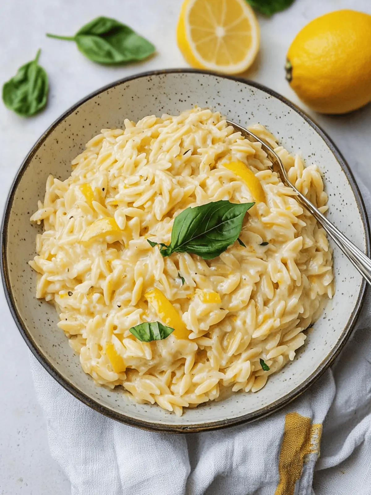 Creamy Lemon Orzo – Easy 20-Minute Side Dish Delight 3 Creamy Lemon Orzo – Modern Honey