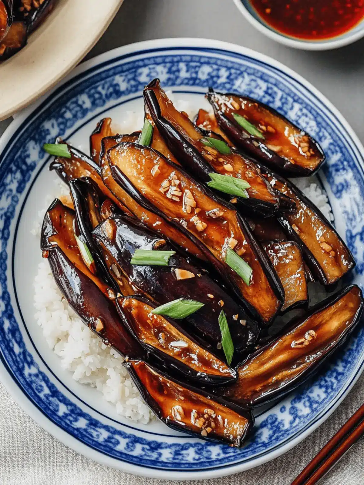 Chinese Eggplant with Garlic Sauce