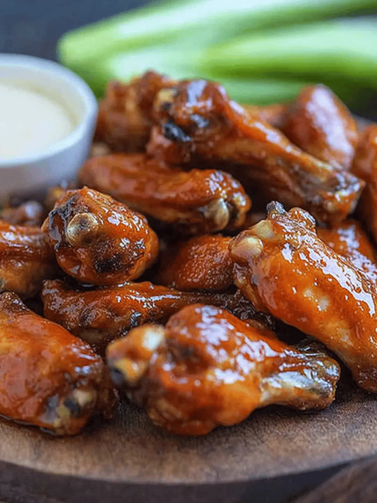 Baked Buffalo Chicken Wings - I Am Homesteader