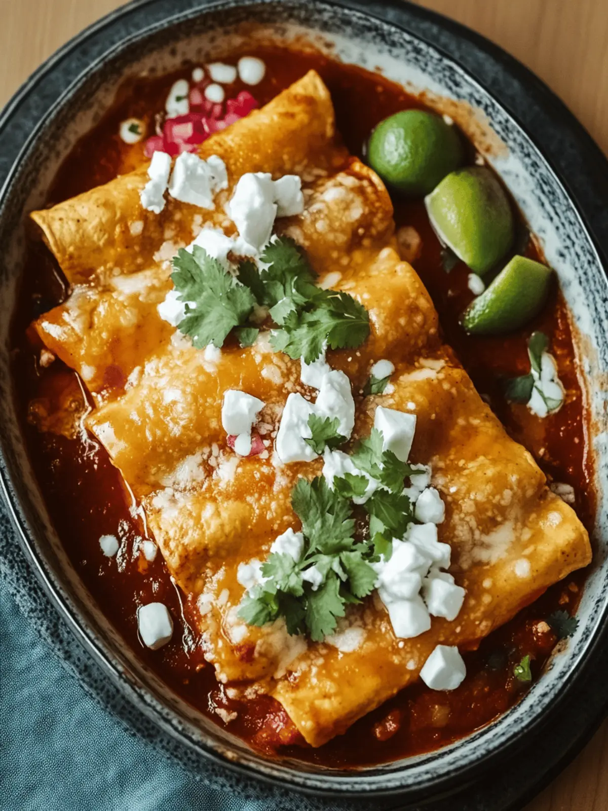 Enchiladas Divorciadas for Mexican Independence Day