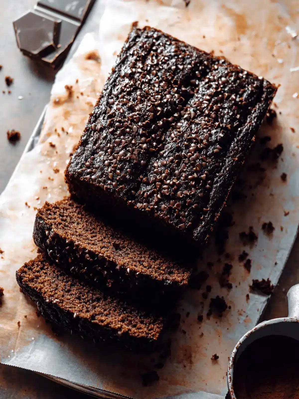 Dark Chocolate Banana Bread
