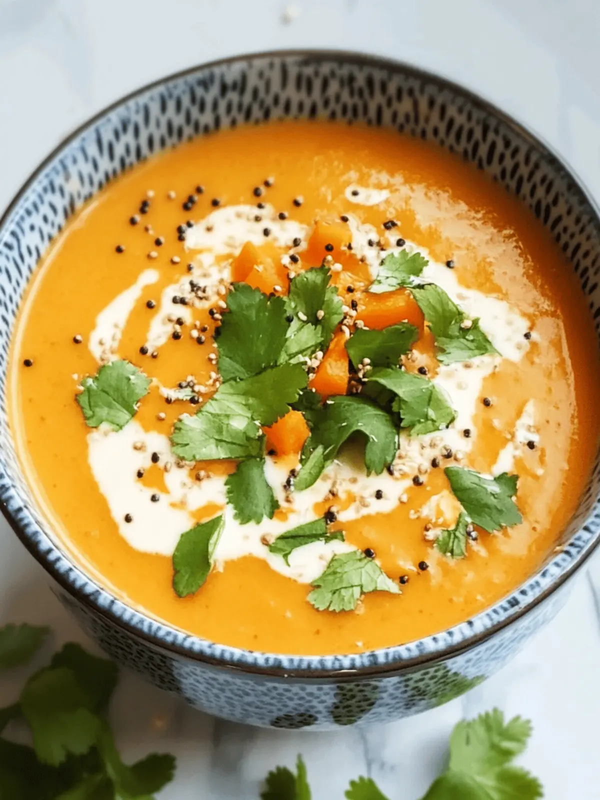 Creamy Carrot & Coconut Bliss