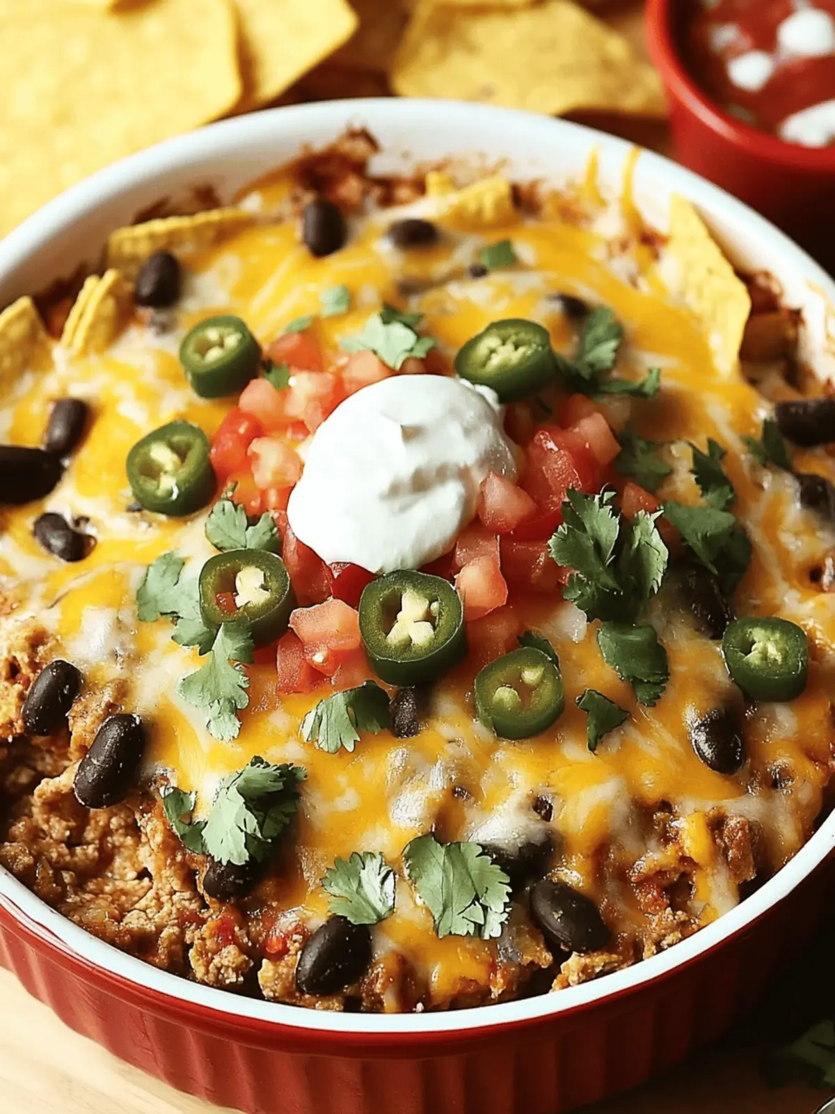 Delicious Mexican Taco Casserole