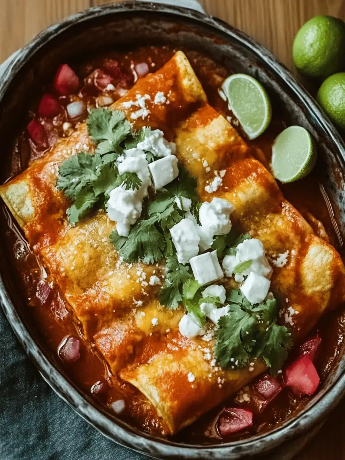 Enchiladas Divorciadas for Mexican Independence Day