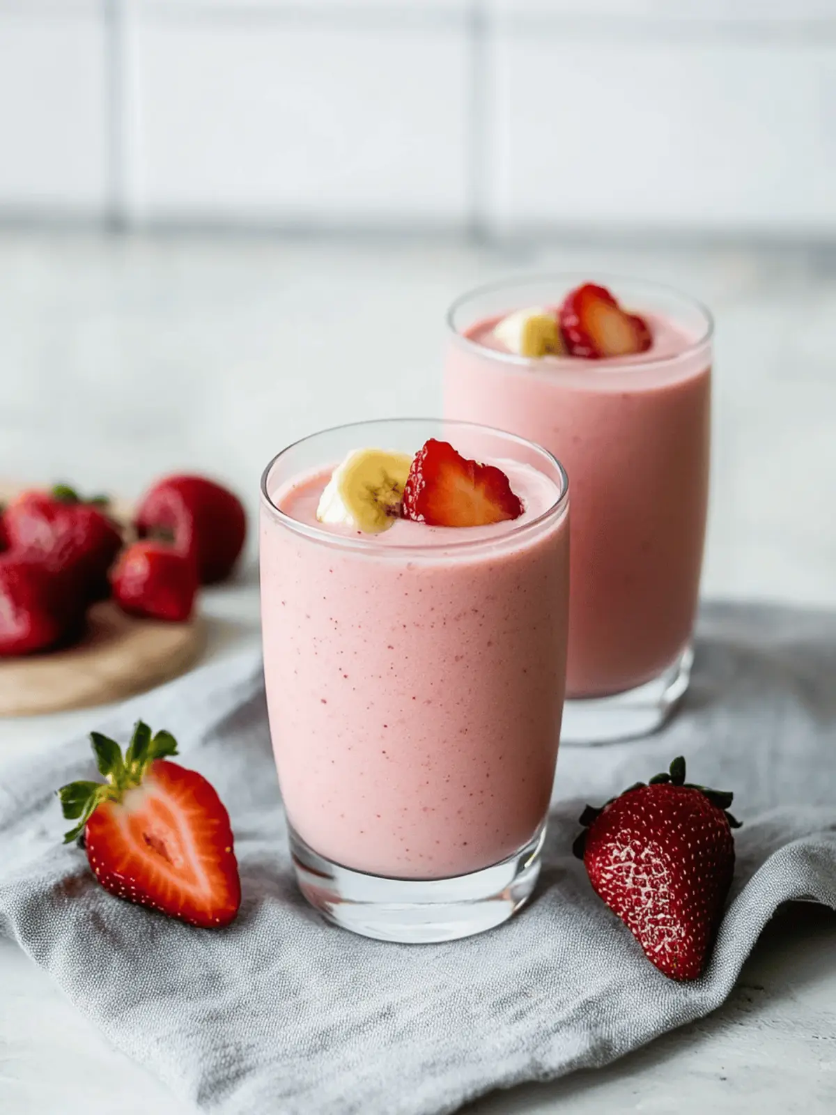 Strawberry Banana Smoothie