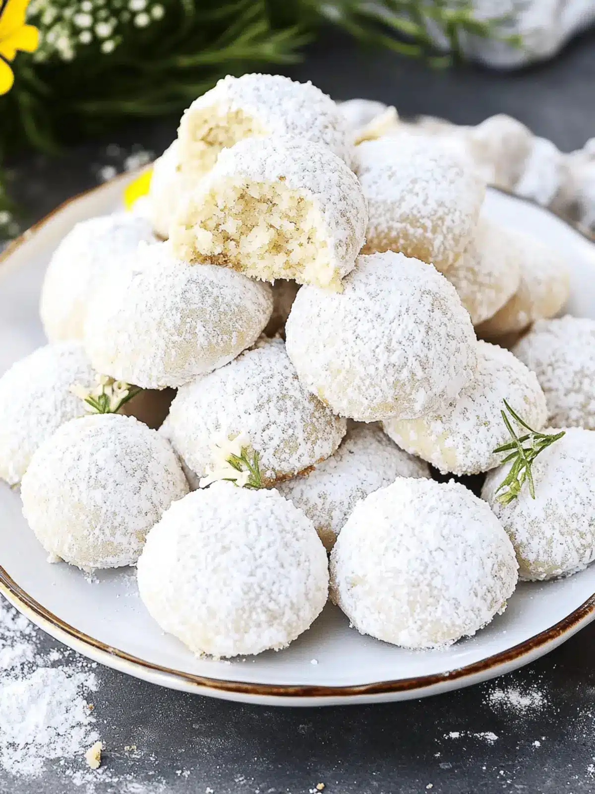 Italian Wedding Cookies Recipe