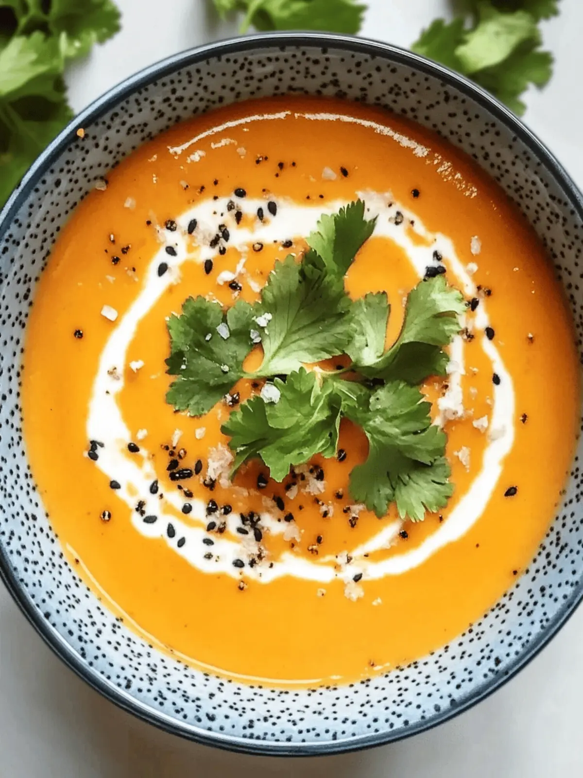 Creamy Carrot & Coconut Bliss