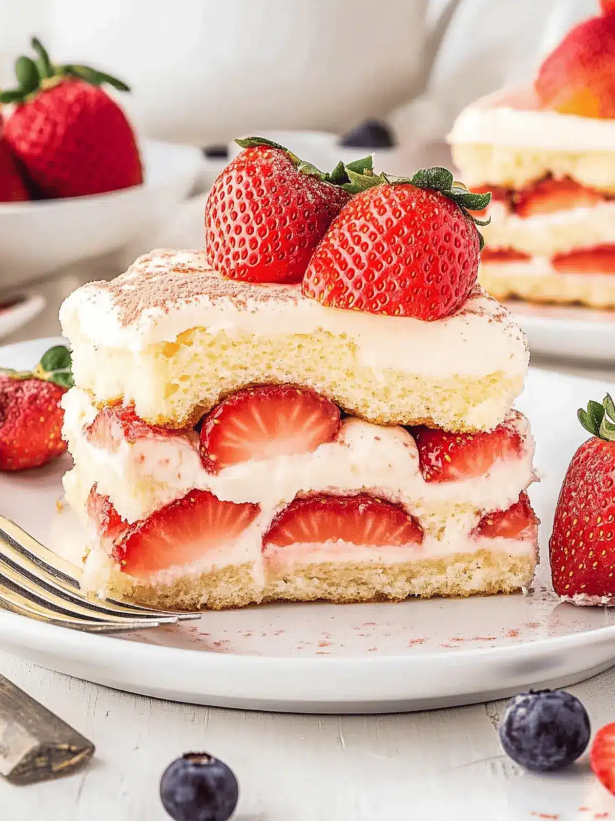 Strawberry Tiramisu