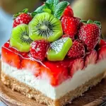 Ultimate Strawberry Kiwi Dream Cheesecake Extravaganza