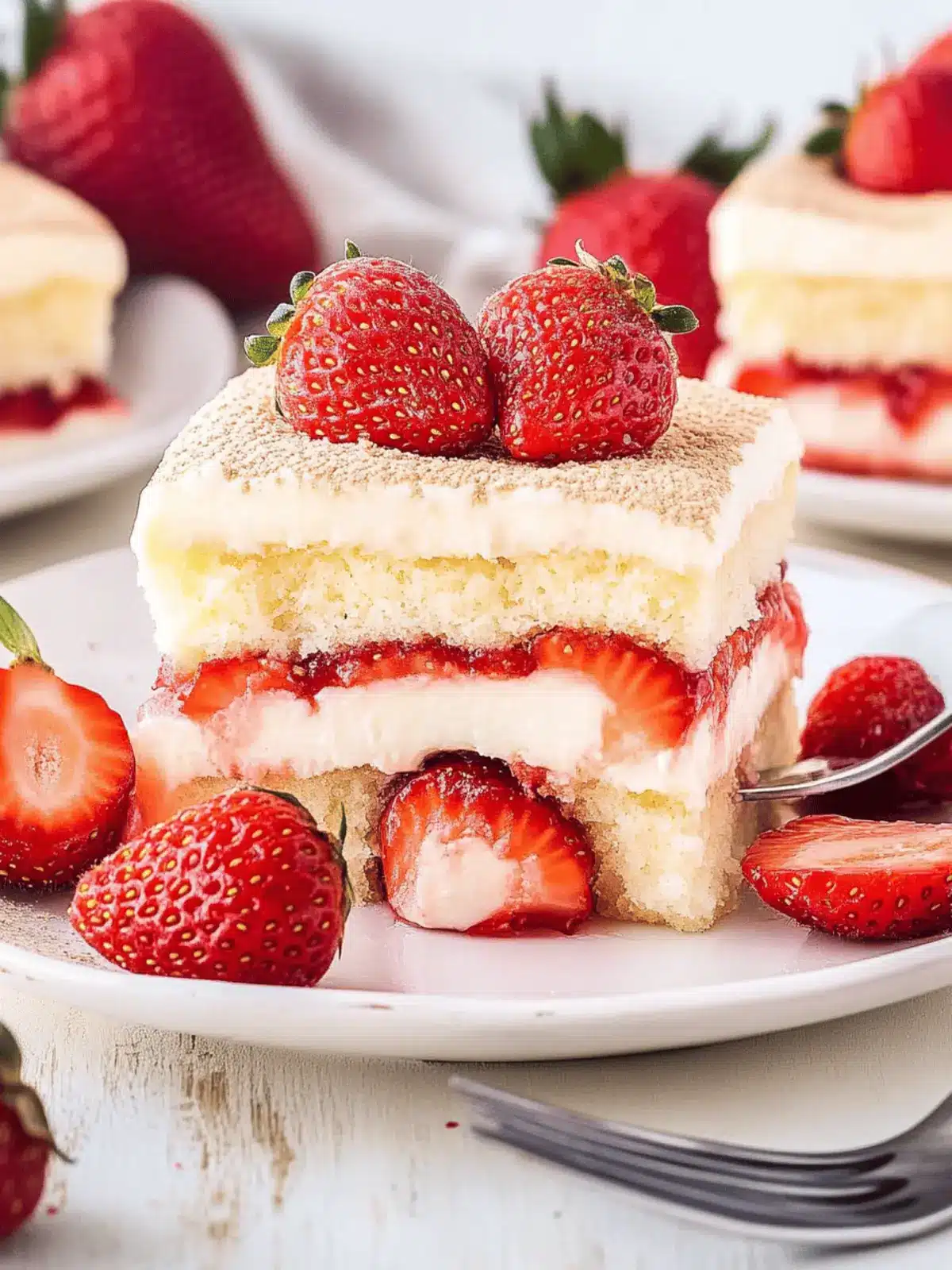 Strawberry Tiramisu