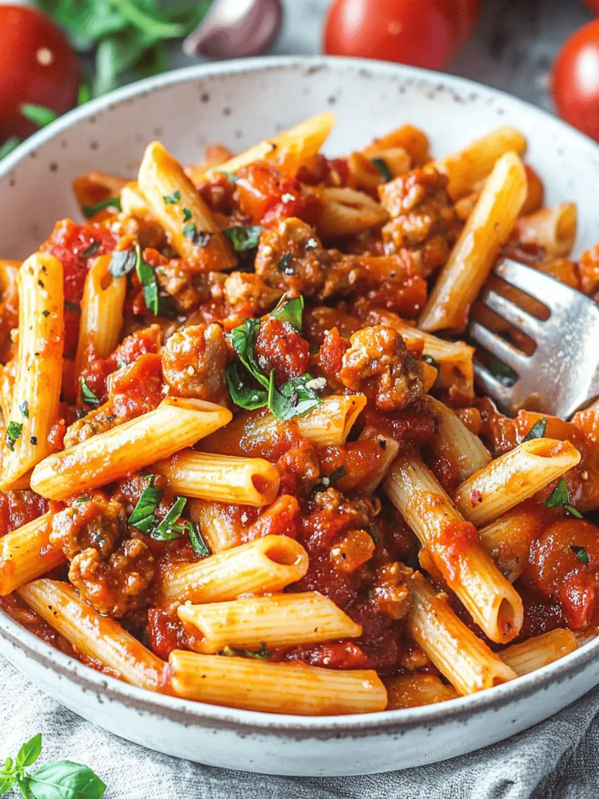 Penne Arrabbiata