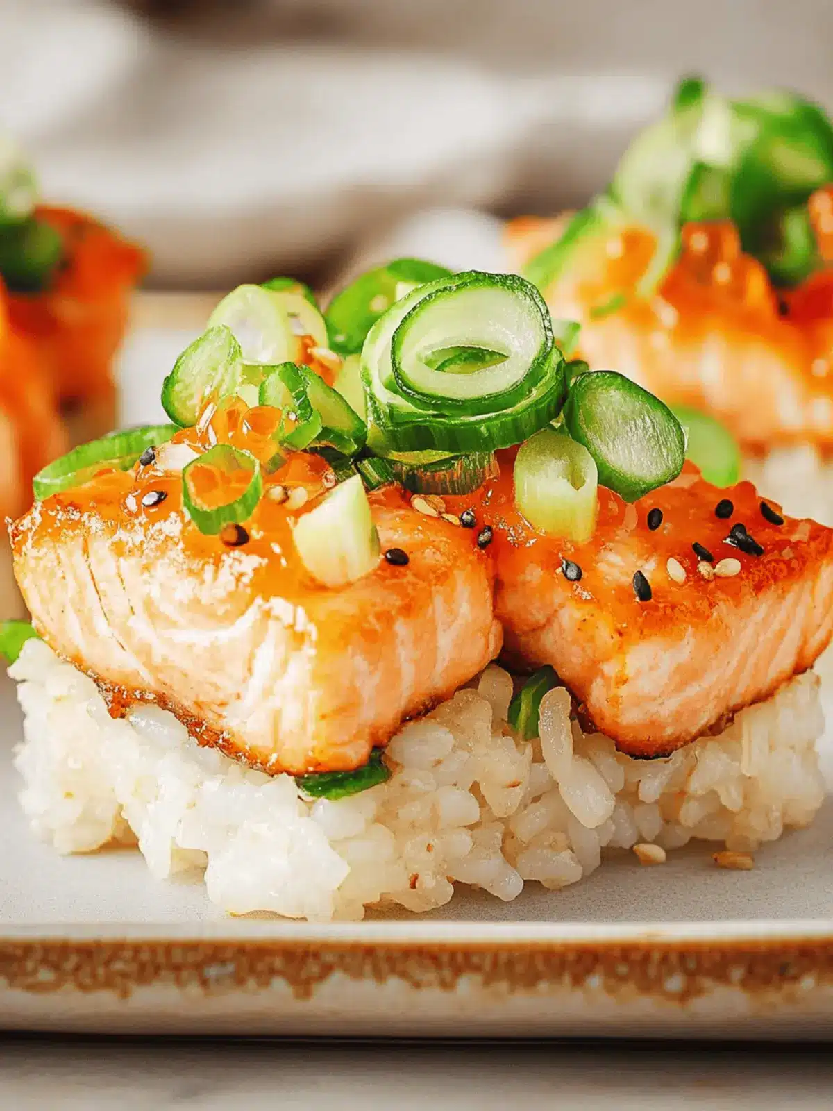Crispy Rice Salmon