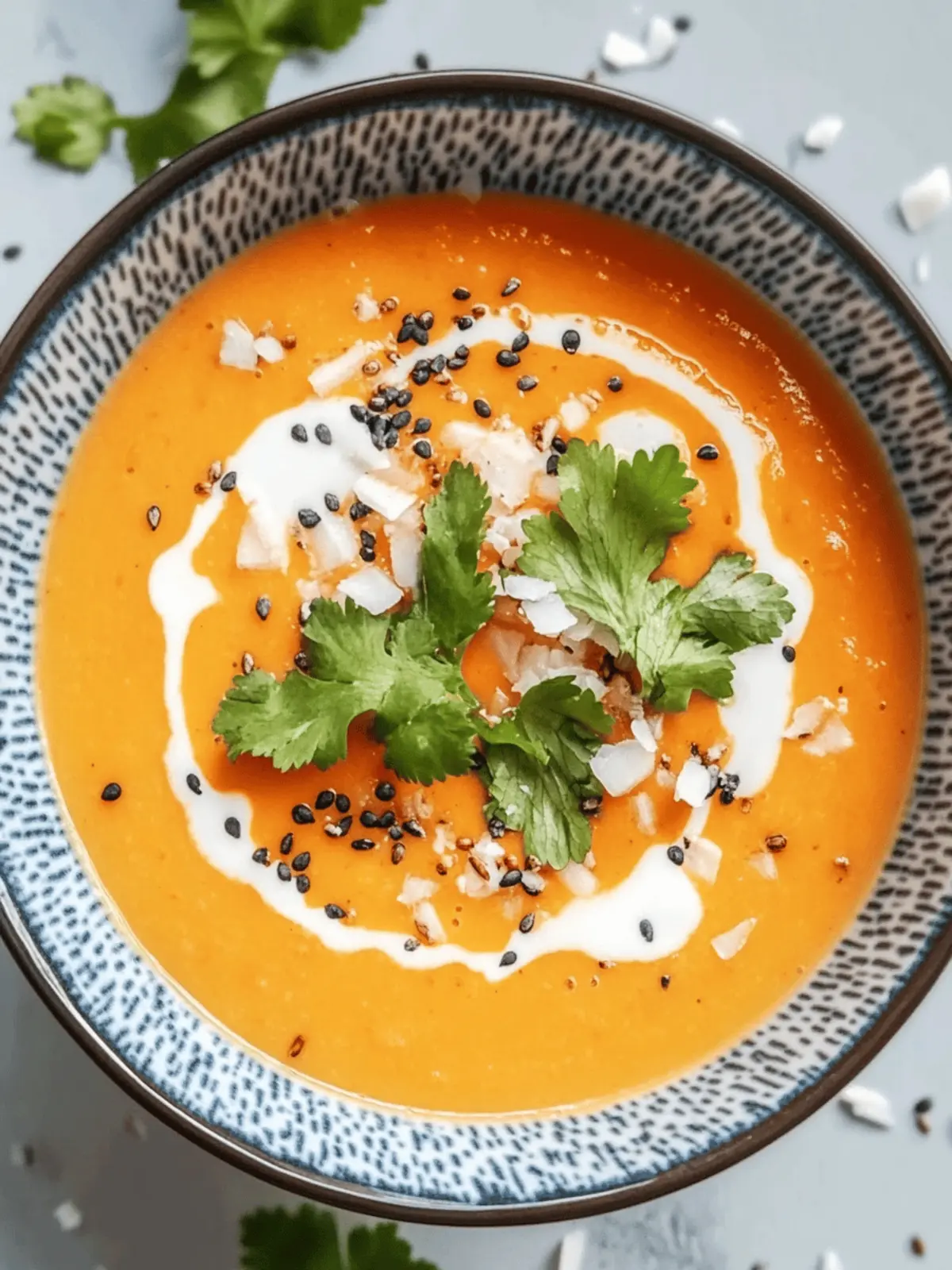 Creamy Carrot & Coconut Bliss