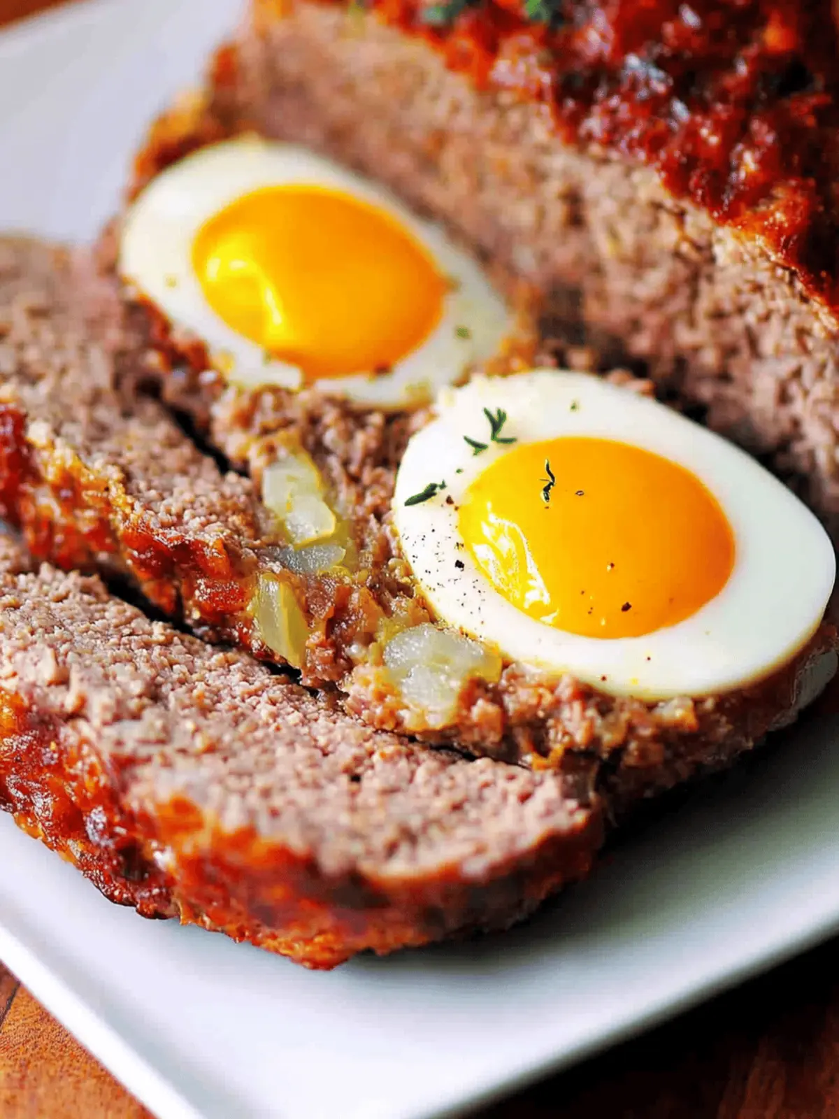 Egg Stuffed Meatloaf