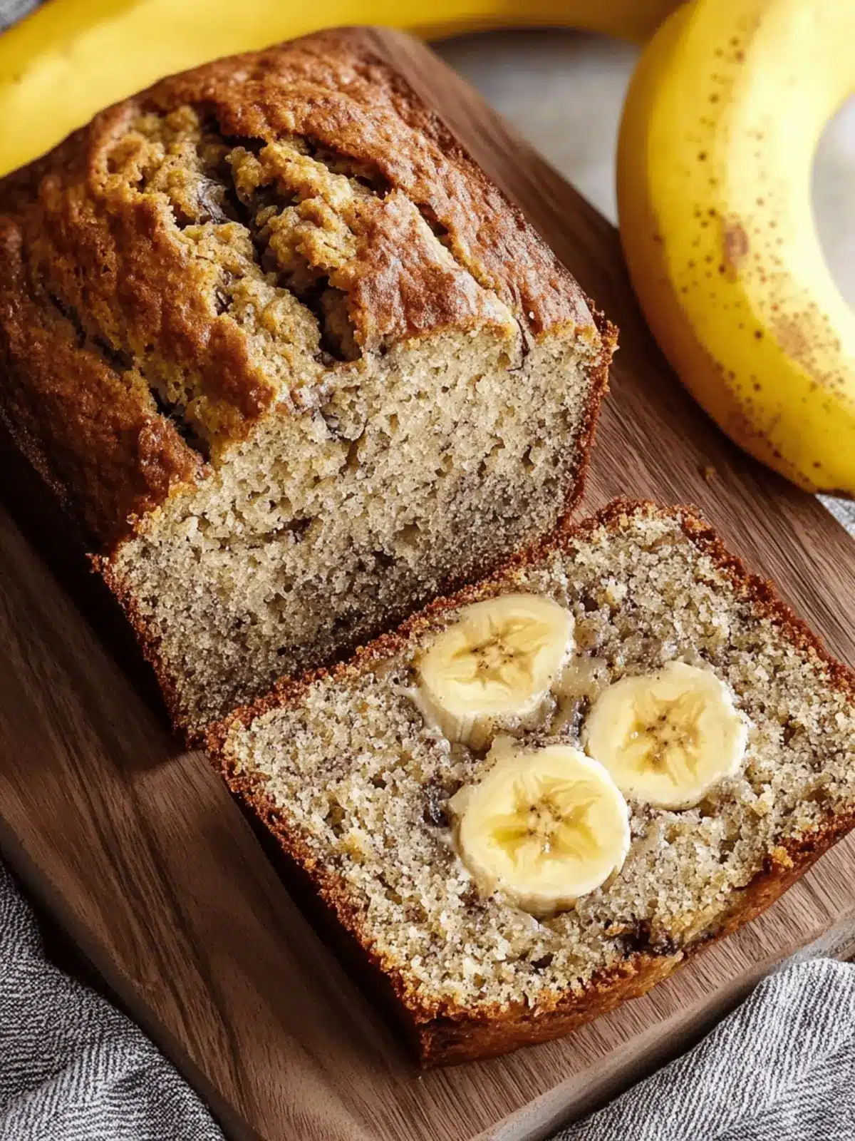 The Ultimate Moist Banana Bread