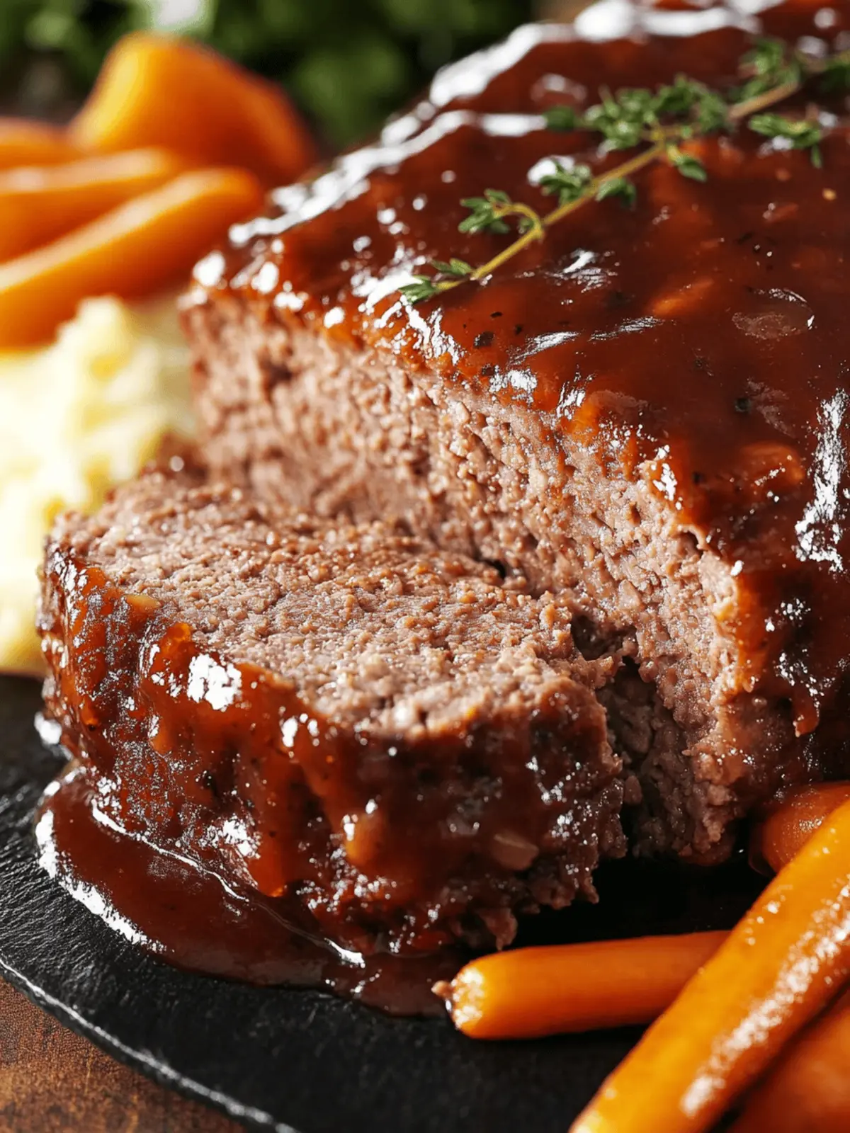 Classic Comfort Meatloaf
