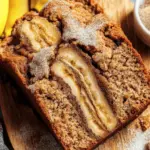 Moist Cinnamon Swirl Banana Bread with Crispy Sugar Crust