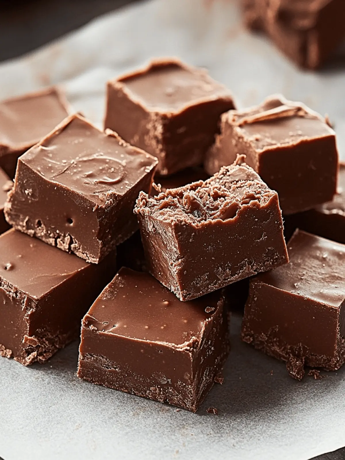 Decadent Creamy Chocolate Fudge