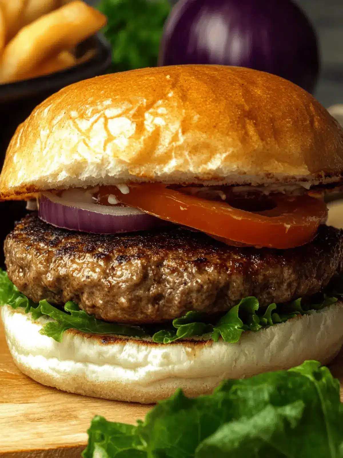 Juicy Grilled Ranch-Style Beef Burgers