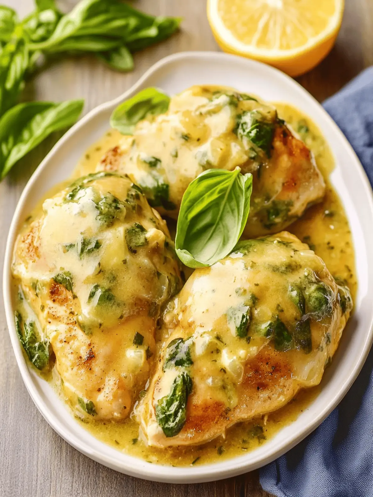 30-Minute Lemon Basil Chicken That Will Wow Your Dinner Guests 5 Lemon Basil Chicken