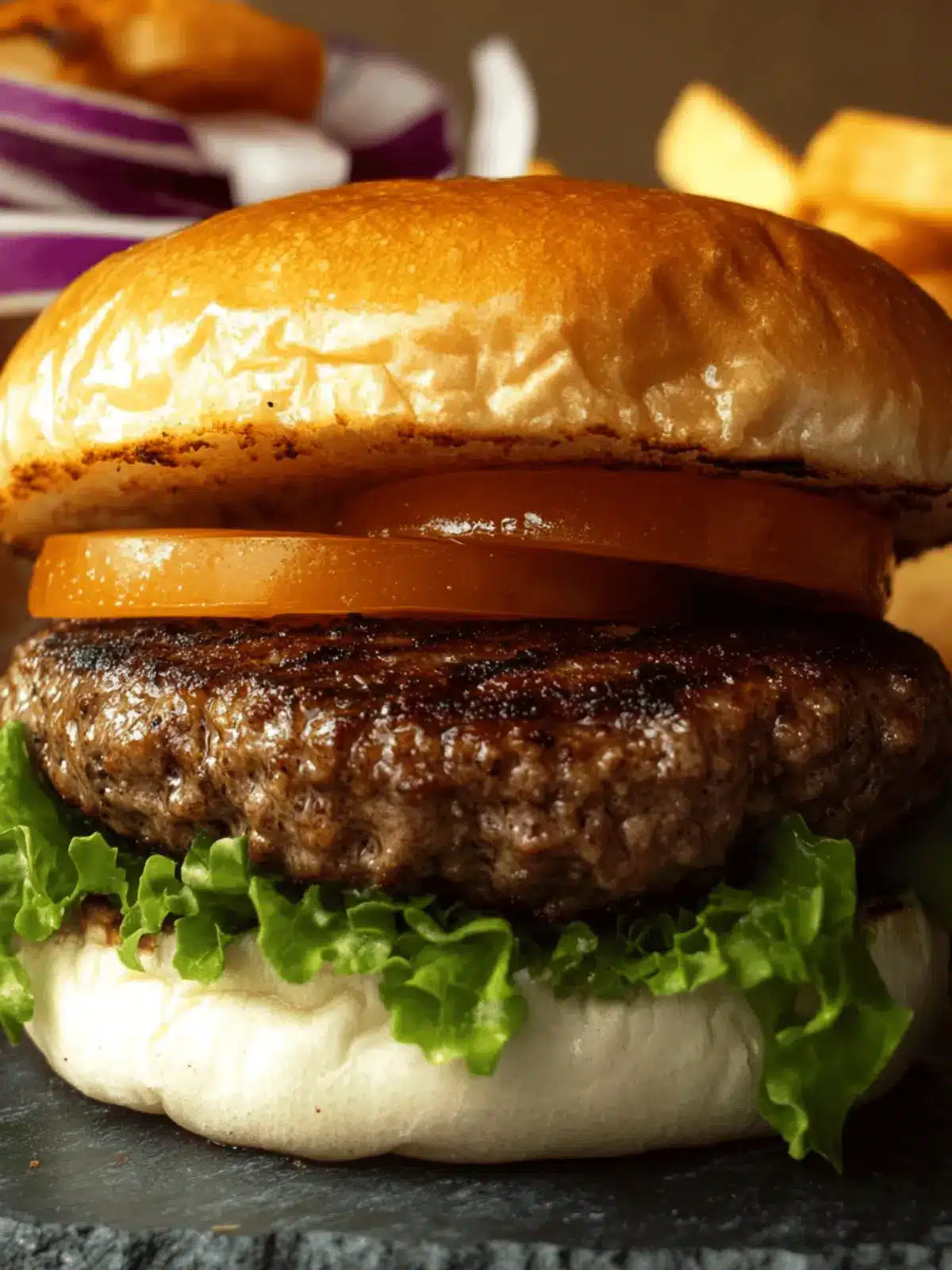 Juicy Grilled Ranch-Style Beef Burgers