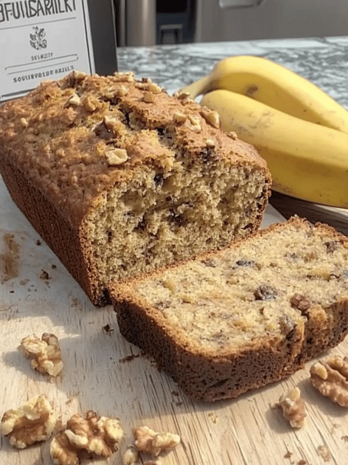 Sourdough Banana Nut Bread